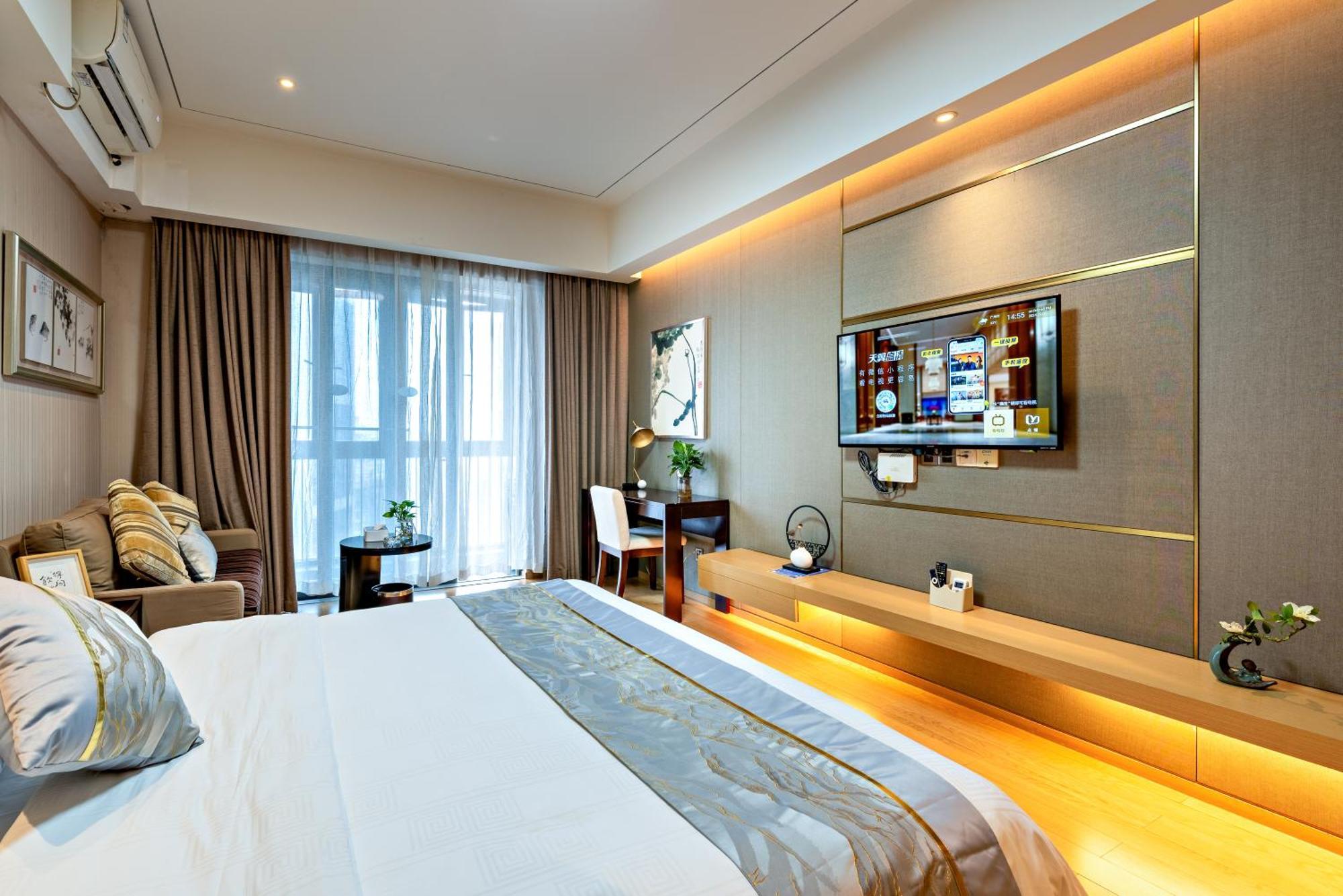 Clovis Apartment Guangzhou Bagian luar foto